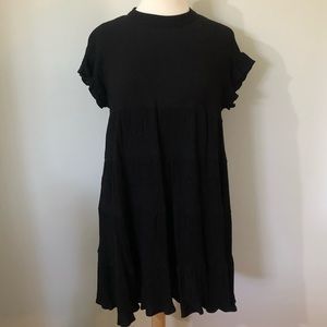 Black Ruffle Dress